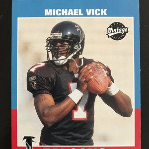 Michael Vick 2001 Upper Deck Vintage Rookie Card RC